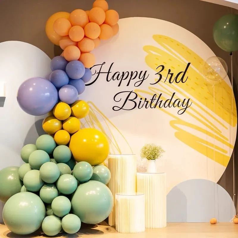 10 Inch 2.2G Retro Color Latex Balloon Wedding Birthday Party Decoration