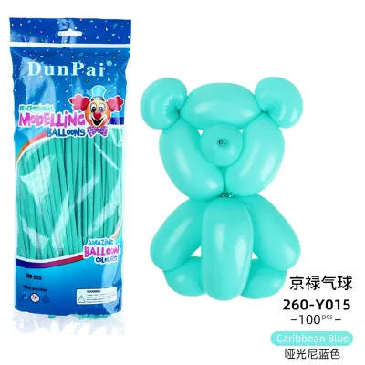 Creative Wedding Birthday Party Matte Long Balloon