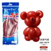 Matte Garnet Red Long Balloon 100 Root 1 Pack