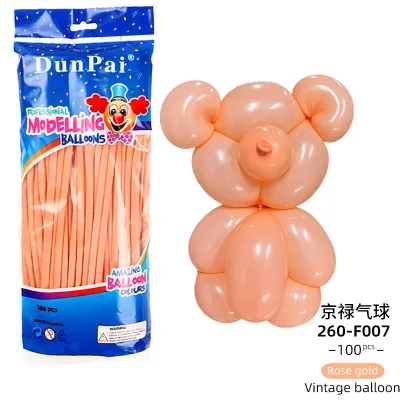 Creative Wedding Birthday Party Matte Long Balloon