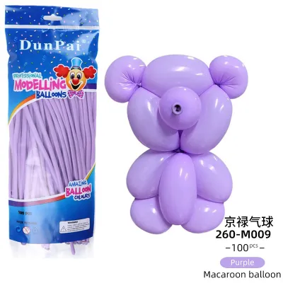 Creative Wedding Birthday Party Matte Long Balloon