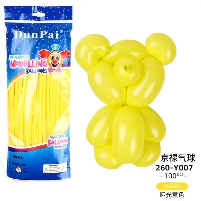 Creative Wedding Birthday Party Matte Long Balloon