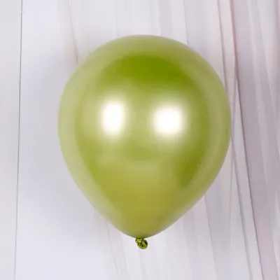 10Inches 1.8G Wedding Party Decorative Metallic Thickened Balloon