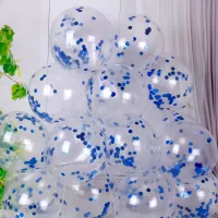 12 Inch Sequin Blue (50/Bag)