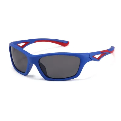 Kids Unisex Fashion Casual Sports Outdoor Candy Color Special-Shaped Mirror Sunglasses TPEE TR90 TAC