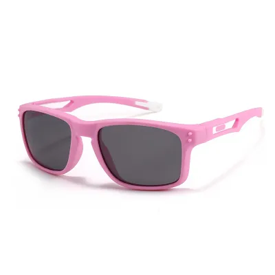 Kids Unisex Fashion Casual Athleisure Solid Color Sunglasses