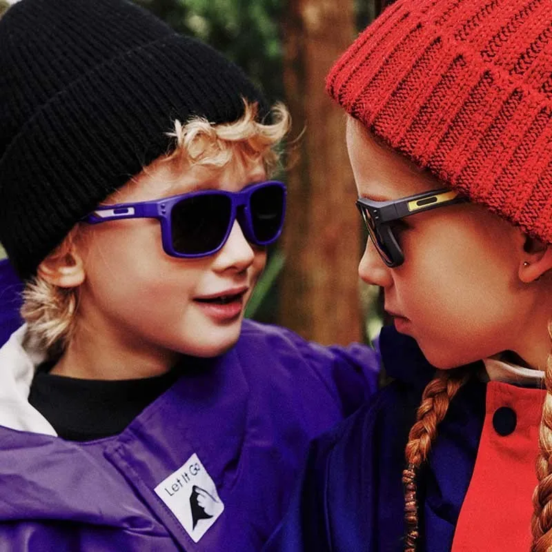 Kids Unisex Fashion Casual Athleisure Solid Color Sunglasses