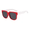 C6 Red Frame White Legs