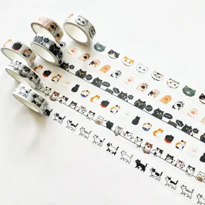 Creative Cute Cat Hand Account Decorative Washi Tape