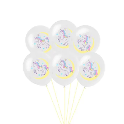 12 Inch Multicolor Printing Unicorn Latex Balloon Wedding Birthday Theme Party Decoration