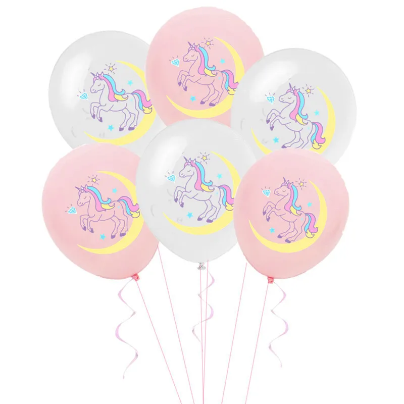 12 Inch Multicolor Printing Unicorn Latex Balloon Wedding Birthday Theme Party Decoration