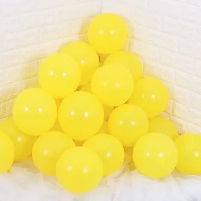 10 Inch 2.2G Thick Latex Matte Balloon Wedding Birthday Party Decoration