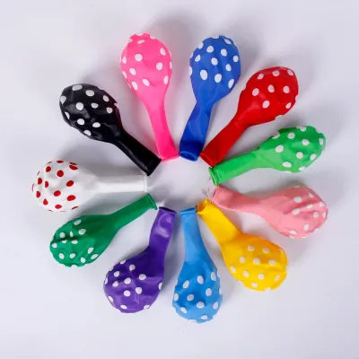 12 Inch 2.8G Thickened Candy Color Dot Wedding Decoration Balloon