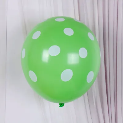 12 Inch 2.8G Thickened Candy Color Dot Wedding Decoration Balloon