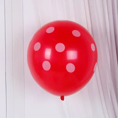 12 Inch 2.8G Thickened Candy Color Dot Wedding Decoration Balloon