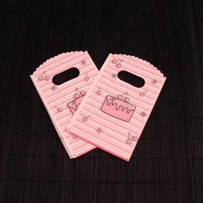50pcs/pack Boutique Jewelry Mini Small Plastic Gift Packaging Bag 9x15cm