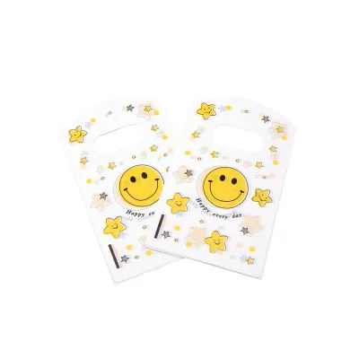 50pcs/pack Boutique Jewelry Mini Small Plastic Gift Packaging Bag 9x15cm
