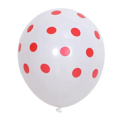 Thickened Candy Polka Dot Multicolor Party Birthday Decoration Balloon 100pcs/pack