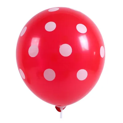 Thickened Candy Polka Dot Multicolor Party Birthday Decoration Balloon 100pcs/pack