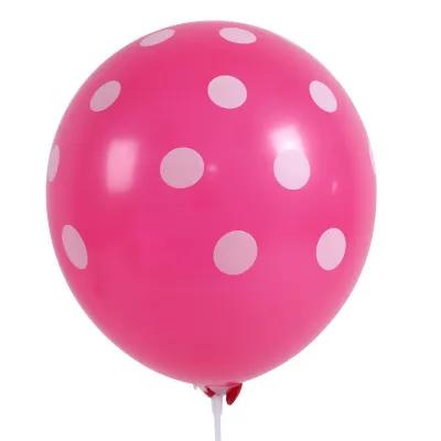 Thickened Candy Polka Dot Multicolor Party Birthday Decoration Balloon 100pcs/pack