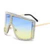 C8 Gold Frame Blue Yellow White Diamond