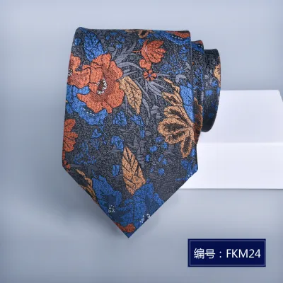 Men's Formal Business Tiny Flower Polyester Filament Arrow Tie Accessories Ties