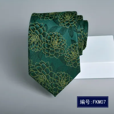 Men's Formal Business Tiny Flower Polyester Filament Arrow Tie Accessories Ties