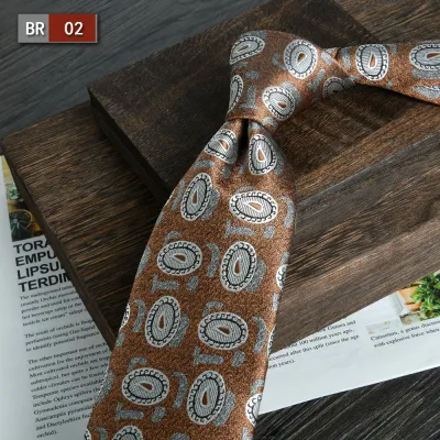 Men's Fashion Stripe Jacquard Business Tie
