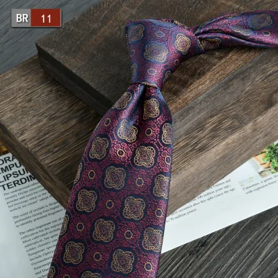 Men's Fashion Stripe Jacquard Business Tie