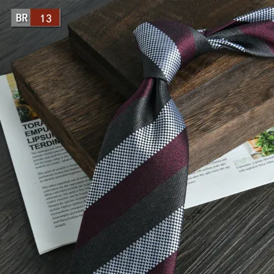 Men's Fashion Stripe Jacquard Business Tie