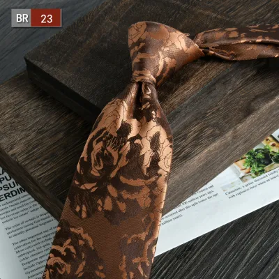 Men's Fashion Stripe Jacquard Business Tie