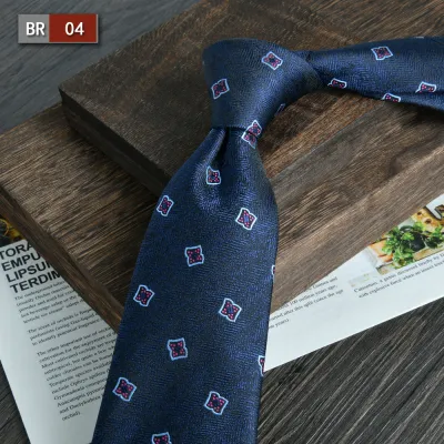 Men's Fashion Stripe Jacquard Business Tie