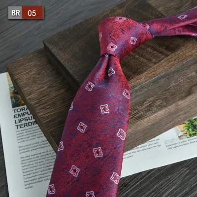 Men's Fashion Stripe Jacquard Business Tie