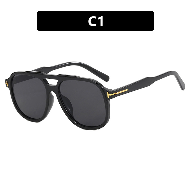 Wholesale Double Bridge Goggles Fashion Men Square Sunglasses Wholesale Double Bridge Goggles Fashion Men Square Sunglasses