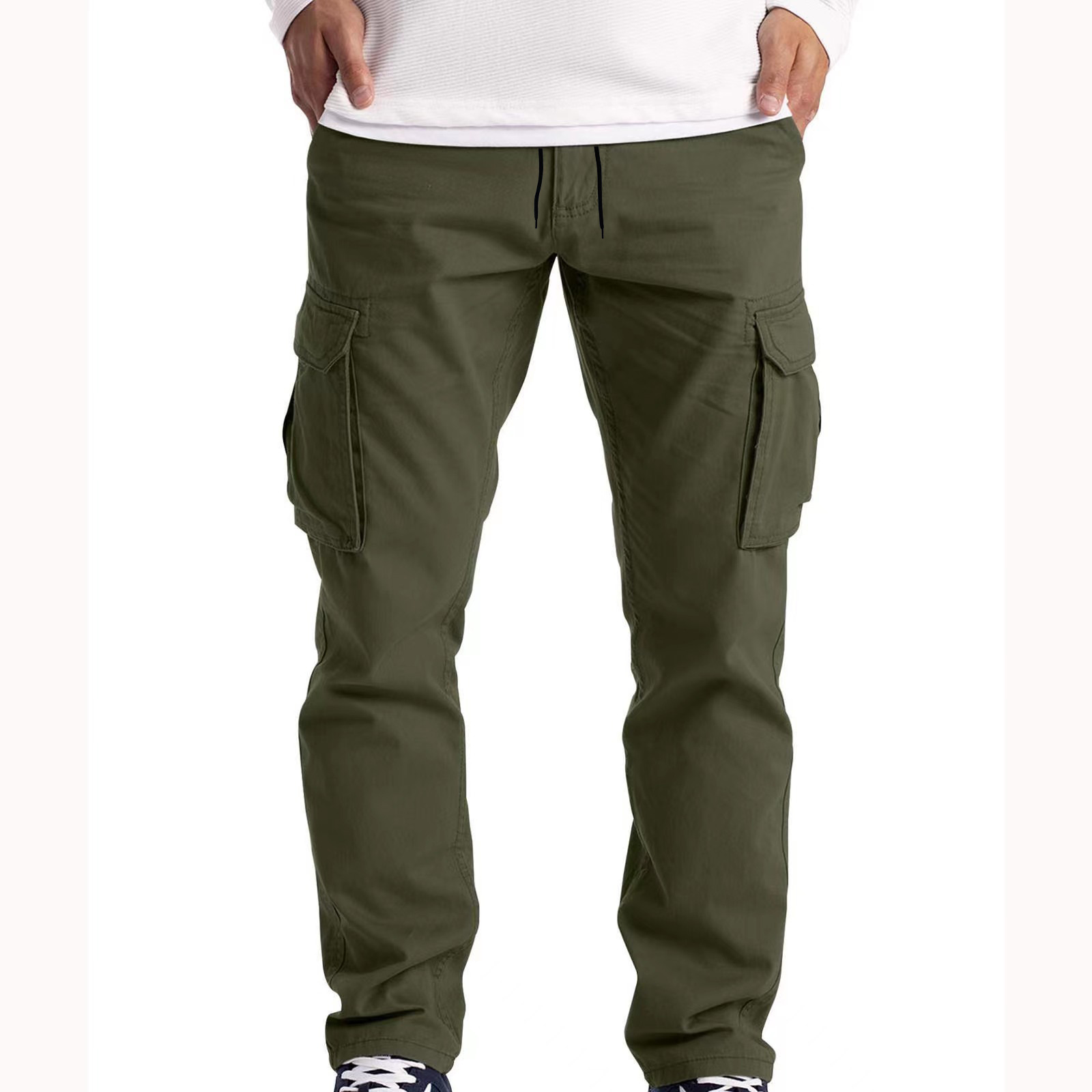 Wholesale Men Spring And Autumn Plus Size Cotton Green