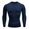 D.Blue Long Sleeve