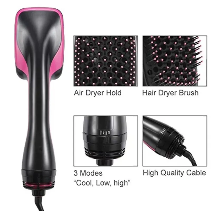 Two-In-One Hot Air Comb Dry Wet Curling Iron Automatic Dual-Purpose Hair Styler