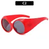 C2-Red Frame Black And Grey