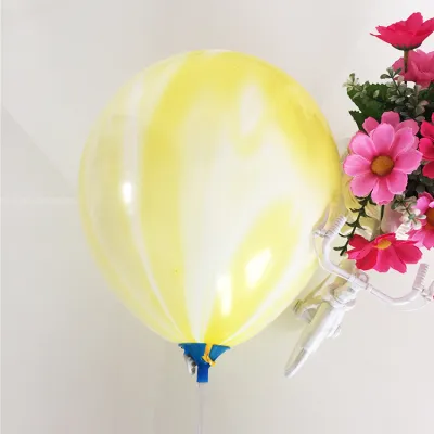 12 Inch 3.5G Thick Cloud Oil Color Agate Marble Pattern Fire Cloud Balloon Party Decoration 100-Bag