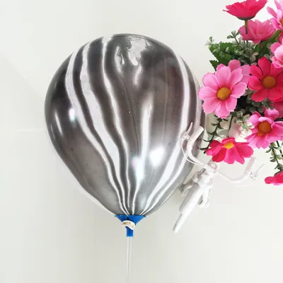 12 Inch 3.5G Thick Cloud Oil Color Agate Marble Pattern Fire Cloud Balloon Party Decoration 100-Bag
