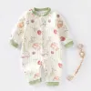 Floral Kitten Warm Jumpsuit