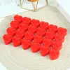 Heart-Shaped Electronic Candle Red (24 A Box Of 24 Multiples)