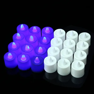 Creative Wedding Venue Layout Electronic Candle Props 24-Box