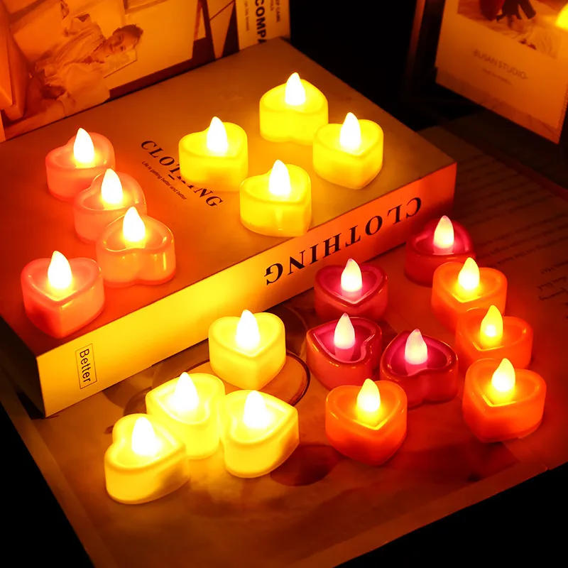 Creative Wedding Venue Layout Electronic Candle Props 24-Box