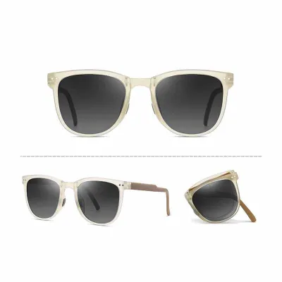 Kids Unisex Fashion Casual Round Frame Folding Sunglasses with TAC Lens TR90 Frame