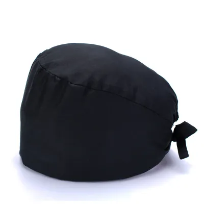 Neutral Fashion Solid Color Surgical Doctor Frosted Cap