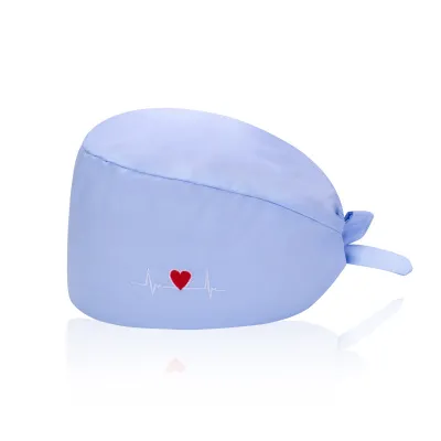 Neutral Fashion Solid Color Surgical Doctor Frosted Cap