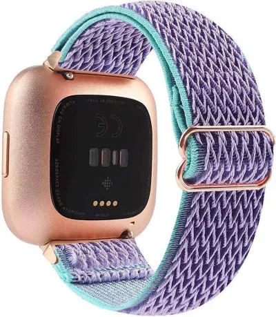 Simple Ethnic Japanese Buckle Jacquard Wristlet Apple Strap