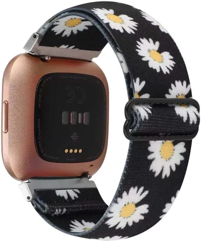Simple Ethnic Japanese Buckle Jacquard Wristlet Apple Strap