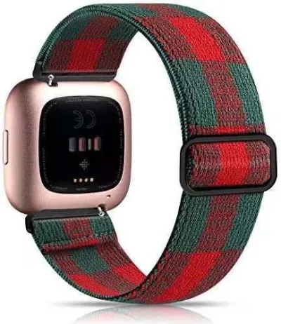 Simple Ethnic Japanese Buckle Jacquard Wristlet Apple Strap
